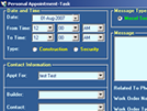 Contractor Management System : Create Appointment