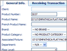 RSCOM Management System : Product Record