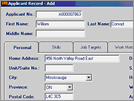 Work-Smart : Applicant Input Form (Windows Version)