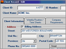 Work-Smart : Client Record (Windows Version)